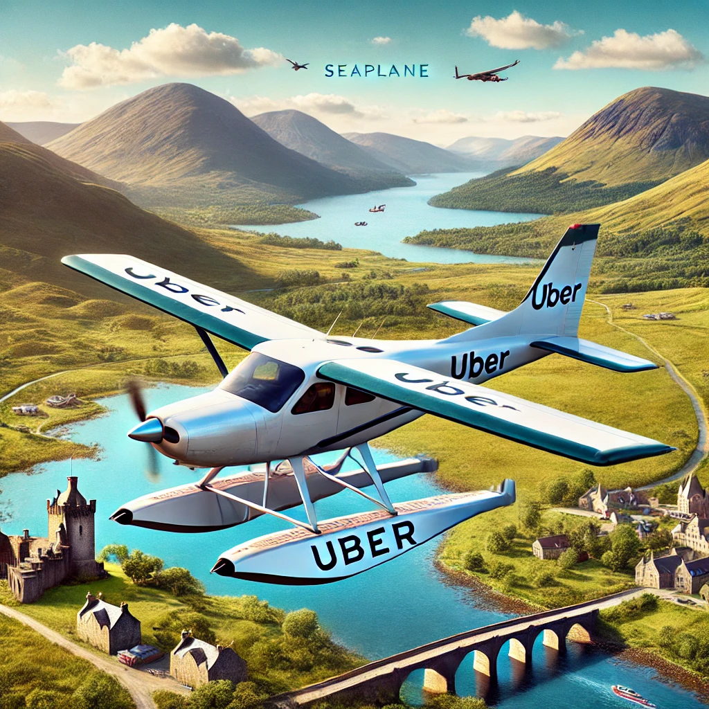 Uber lance des vols en hydravion pour explorer les Highlands écossais